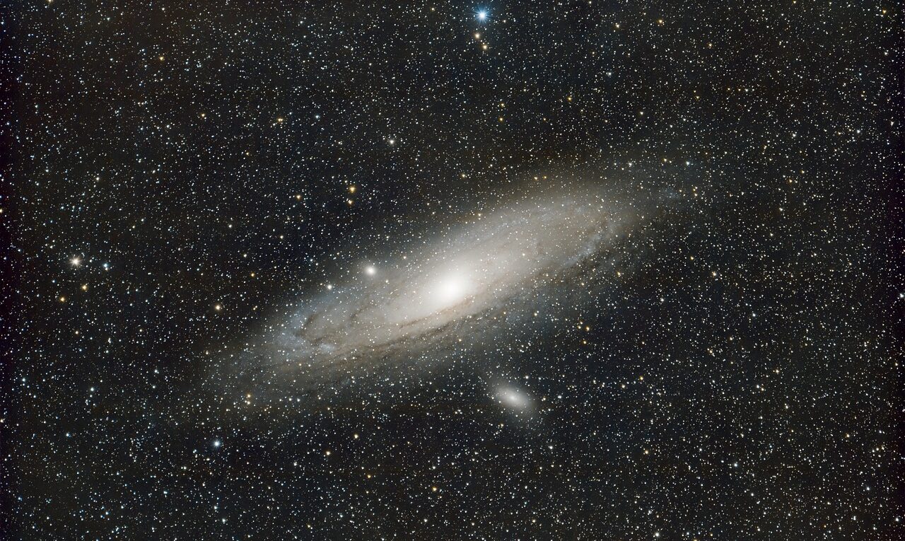 space, astronomy, galaxy, universe, stars, andromeda, cosmos, night